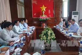 就将于9月14日至16日在该市举行的第十次越法各地方间合作会议准备工作交换意见。 