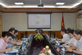 河南省人民委员会同HTC公司代表举行会议​ （图片来源：越通社）