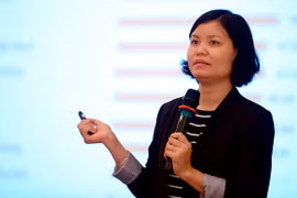 世贸与融入中心经理阮氏秋庄