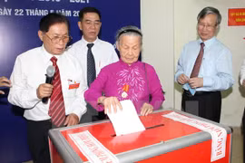 选民投票（图片来源：越通社）