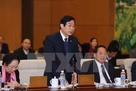 越南信息传媒部长阮北山。