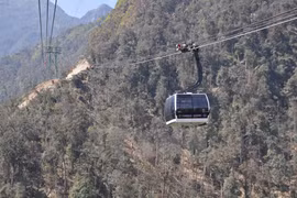 截至3月2日，番西邦-沙坝世界上最现代化的三线缆车系统正式投入运行1个月。
