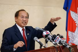 柬埔寨内阁事务国务秘书兼发言人帕西潘（图片来源：cambodiadaily.com）