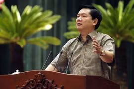 越共中央政治局委员、胡志明市市委书记丁罗升（图片来源：越通社）