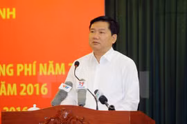 越共中央政治局委员、胡志明市委书记丁罗升