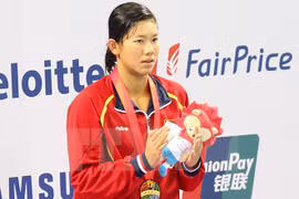 越南游泳运动员阮氏映圆