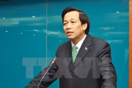 越南劳动荣军与社会部部长陶玉容（图片来源：越通社）
