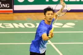 越南羽毛球名将阮进明