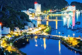 吉婆岛上的“灯花”。