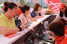 展会场景（图片来源：越通社）