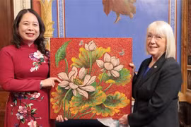越南国家副主席武氏映春会见美国参议院临时议长帕蒂·默里 和副国务卿伊丽莎白·艾伦