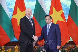越南政府总理范明政会见保加利亚议会议长罗森·季米特洛夫·耶利亚兹科夫