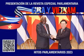 古巴国会印发关于越古关系的特刊