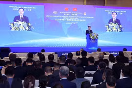 越南国会主席王廷惠出席促进越南与中国投资贸易合作政策法律论坛
