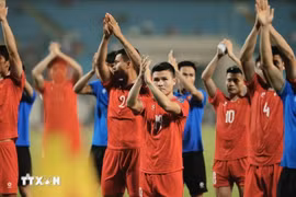 越南国家男子足球队在 4 月份 FIFA 排名中下降 10 位
