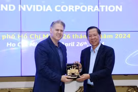 胡志明市与美国英伟达集团促进发展人工智能技术的国际合作