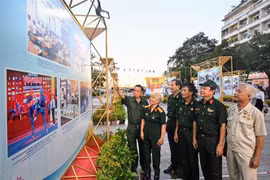“海浪边的祖国”图片展在胡志明市举行