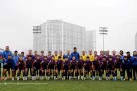越南女足为2024年U20女足亚洲杯决赛做好准备