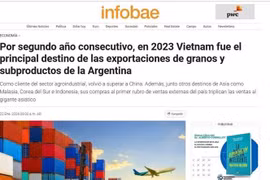 越南成为阿根廷最大的农产品进口国