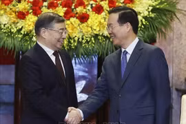 越南国家主席武文赏会见中共中央宣传部部长李书磊