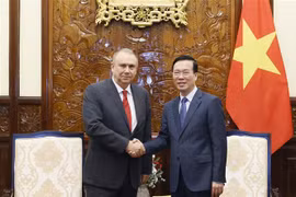 越南国家主席武文赏会见新西兰和秘鲁两国驻越大使