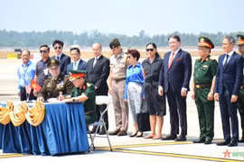 越南向美国移交在越南战争失踪的美国军人遗骸