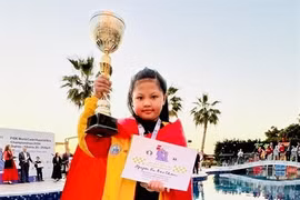 越南在2024年世界青少年快速和闪电国际象棋锦标赛中夺得1枚金牌