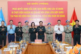 越南增派三名维和军官