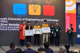 越南学生荣获亚太国际大学生程序设计竞赛银牌