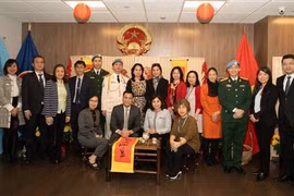 2024 甲辰年春节：与为联合国工作的越南专家会面 