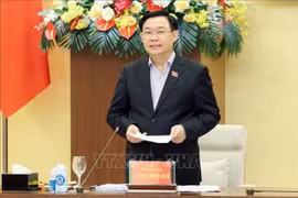 国会党组与乂安省委常委会举行座谈