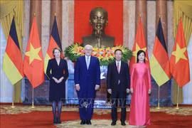 越南国家主席武文赏与德国总统施泰因迈尔举行会谈