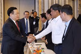 国会主席王廷惠出席批准到2045年甘林新城区总体规划公布仪式