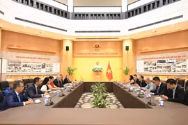 会见场景。图自工贸部