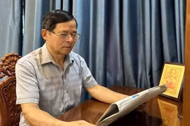 原河内市巴维县人民委员会主席白功进先生。图自越通社