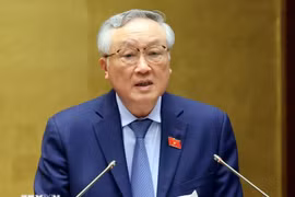 越南最高人民法院院长阮和平。图自越通社