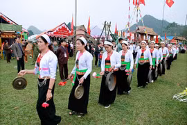 宁平省努力保护与弘扬当地芒族同胞传统文化价值。图自https://baodantoc.vn/