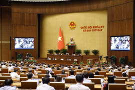 会议场景。图自越通社