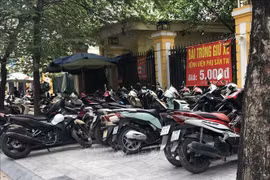 河内市研究出台支持停车数字化转型的政策。图自越通社