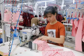 2024年7月越南纺织品服装出口额首次突破40亿美元大关。图自越通社