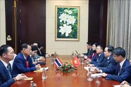 见面会场景。图自越通社