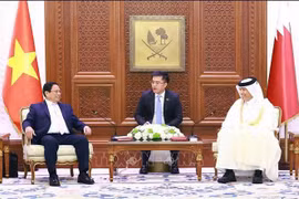 越南政府总理范明政会见卡塔尔协商会议主席哈桑·本·阿卜杜拉·加尼姆