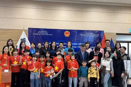党和国家一直以来十分关注海外越南人社群中保护越南语工作