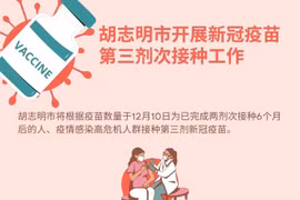 图表新闻：胡志明市开展新冠疫苗第三剂次接种工作