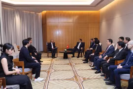 越南政府总理范明政会见印尼各家龙头企业领导