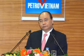 越南政府总理阮春福出席越南油气集团党委书记兼集团董事会主席任命决定公布仪式（组图）