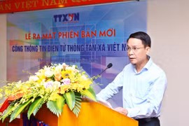 越南通讯社新版门户网站正式上线开通(组图）