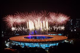 精彩纷呈的2018年雅加达亚运会开幕式（组图） 