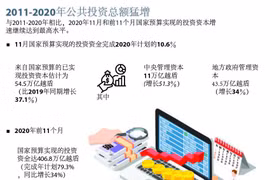 图表新闻：2011-2020年公共投资总额猛增