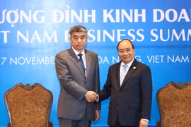 越南政府总理阮春福会见国际代表（组图）